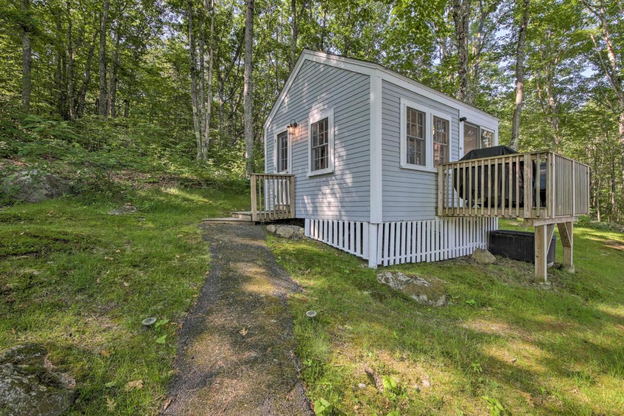 Lush Edgecomb Studio Cottage With Fire Table! Exteriör bild